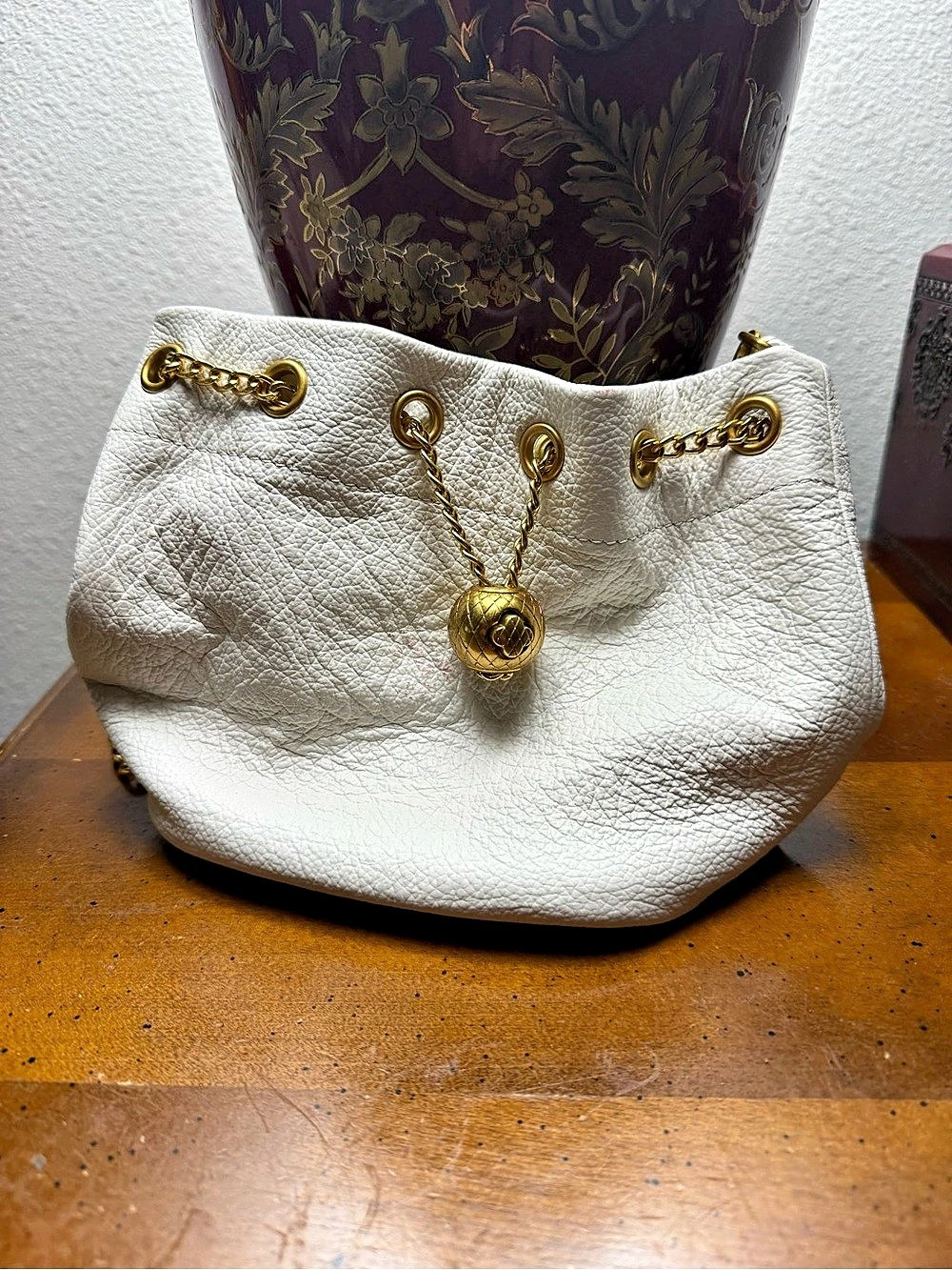 White Shoulder Bag Like New